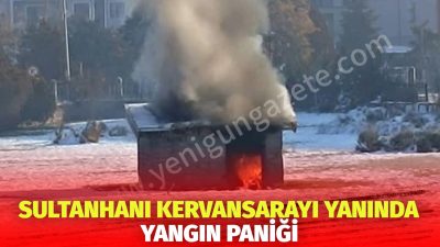 Aksaray’ın Sultanhanı ilçesinde, tarihi Sultanhanı Kervansarayı’nın çevre aydınlatmasını sağlayan elektrik