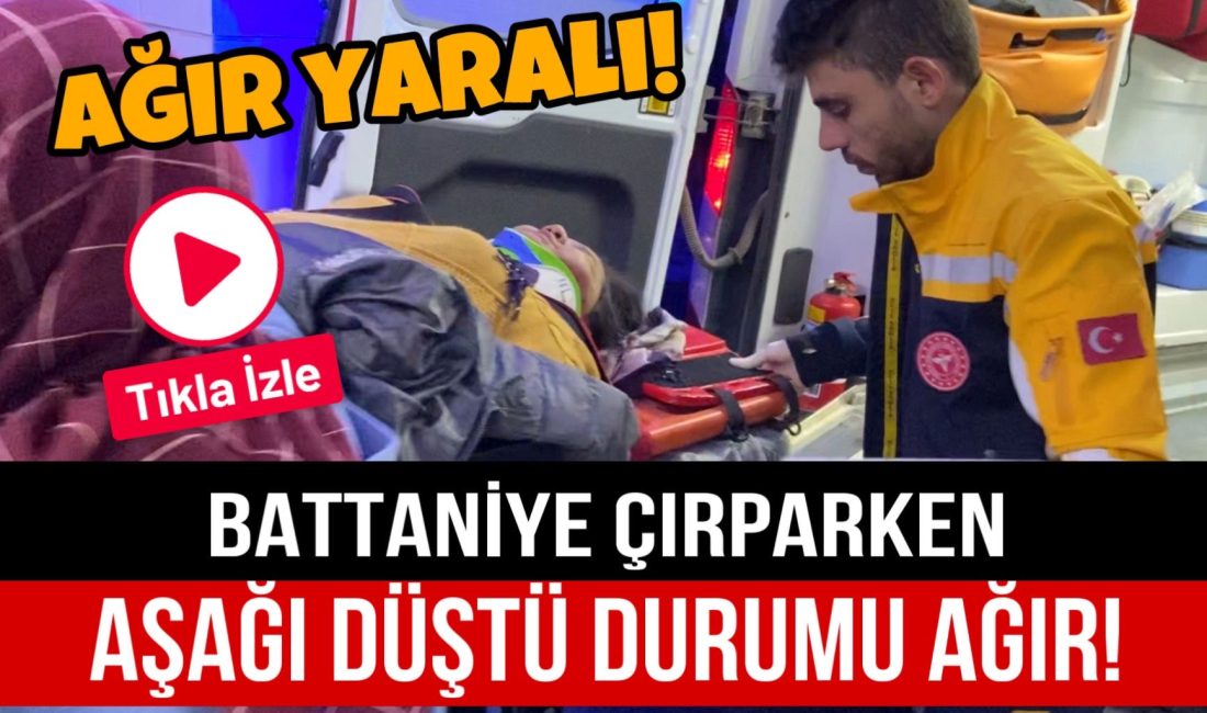 Aksaray’da, battaniye çırpmak için