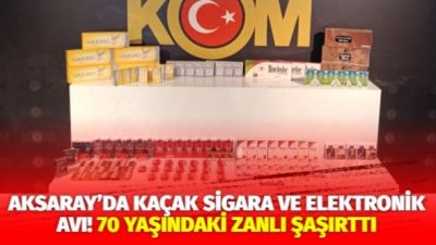 Aksaray İl Emniyet Müdürlüğü ekipleri tarafından şehir içerisinde icra edilen