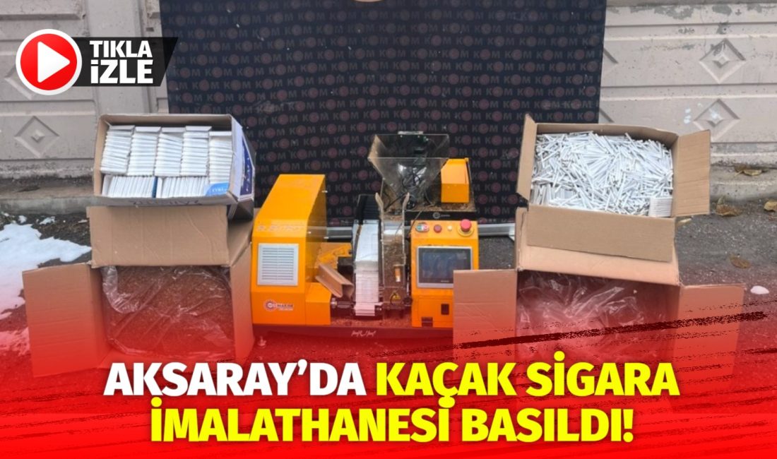 Aksaray Emniyet Müdürlüğü, kaçakçılık