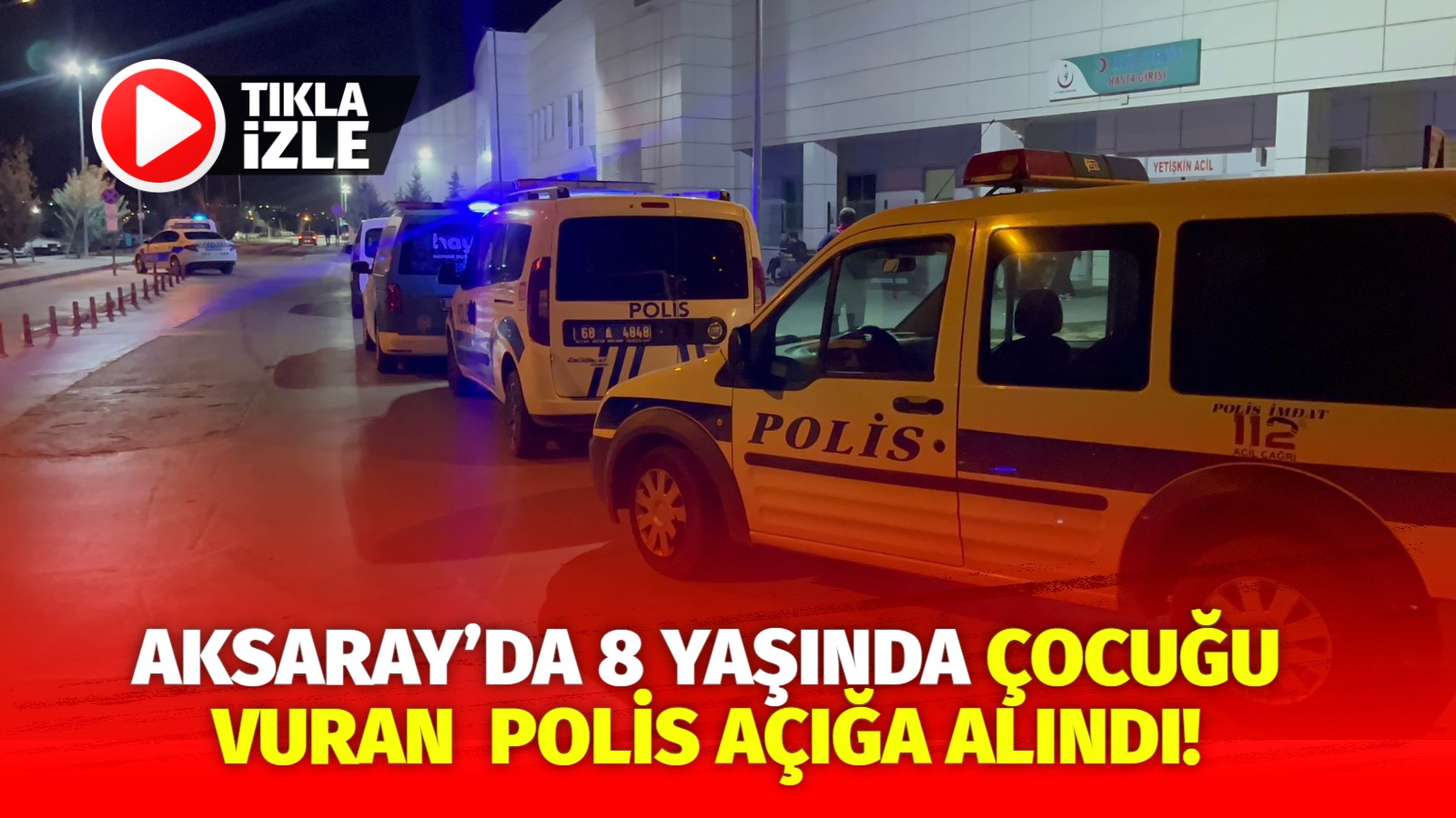 Aksaray Büyük Bölcek Mahallesi Emniyet Müdürlüğü Polis lojmanlarında koruma polisi