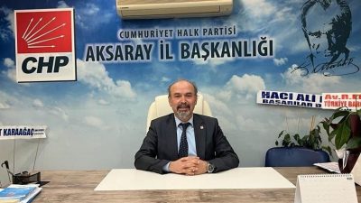 Cumhuriyet Halk Partisi'nin 1 Ağustos tarihinde Aksaray'da gerçekleşen "Millet İradesine