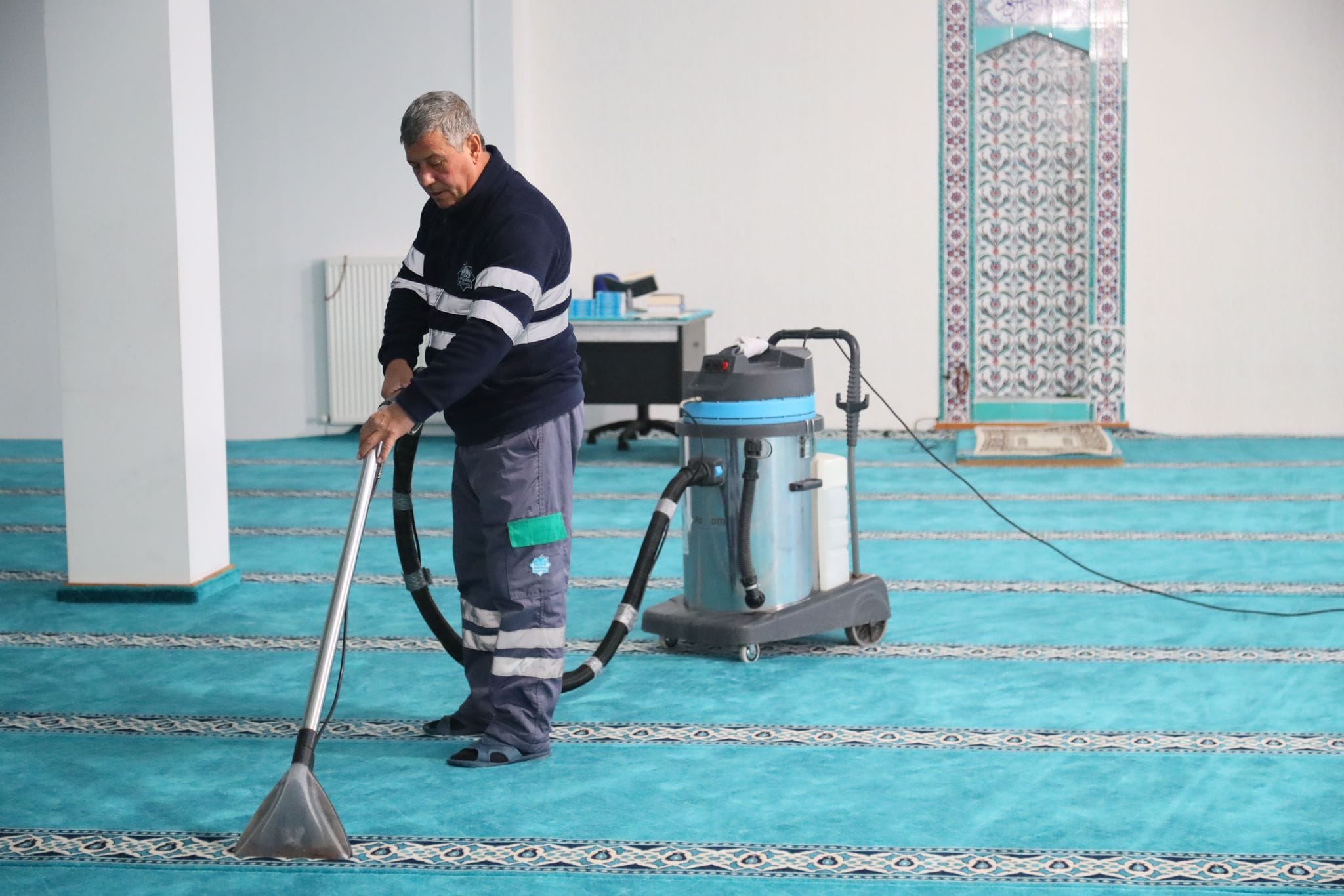 Aksaray Belediyesi’nden camilerde hijyen seferberliği