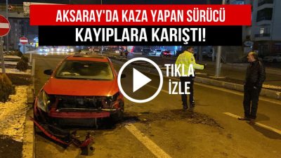 Aksaray’da E90 karayolunda meydana gelen trafik kazası görenleri hayrete düşürdü.