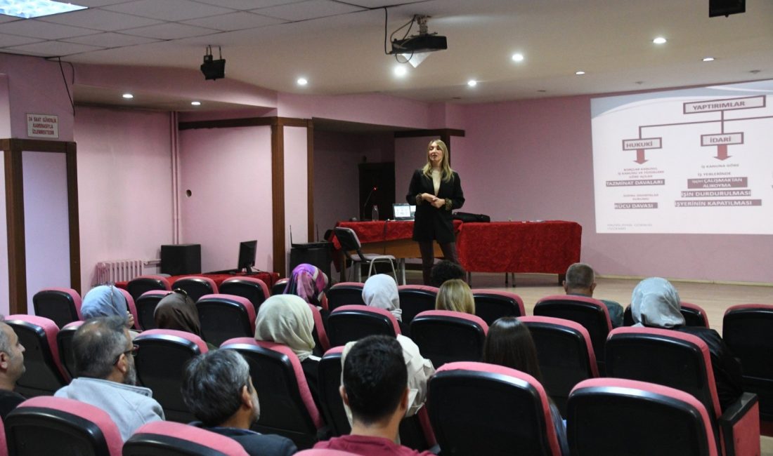 Aksaray Belediyesi, çalışanların iş