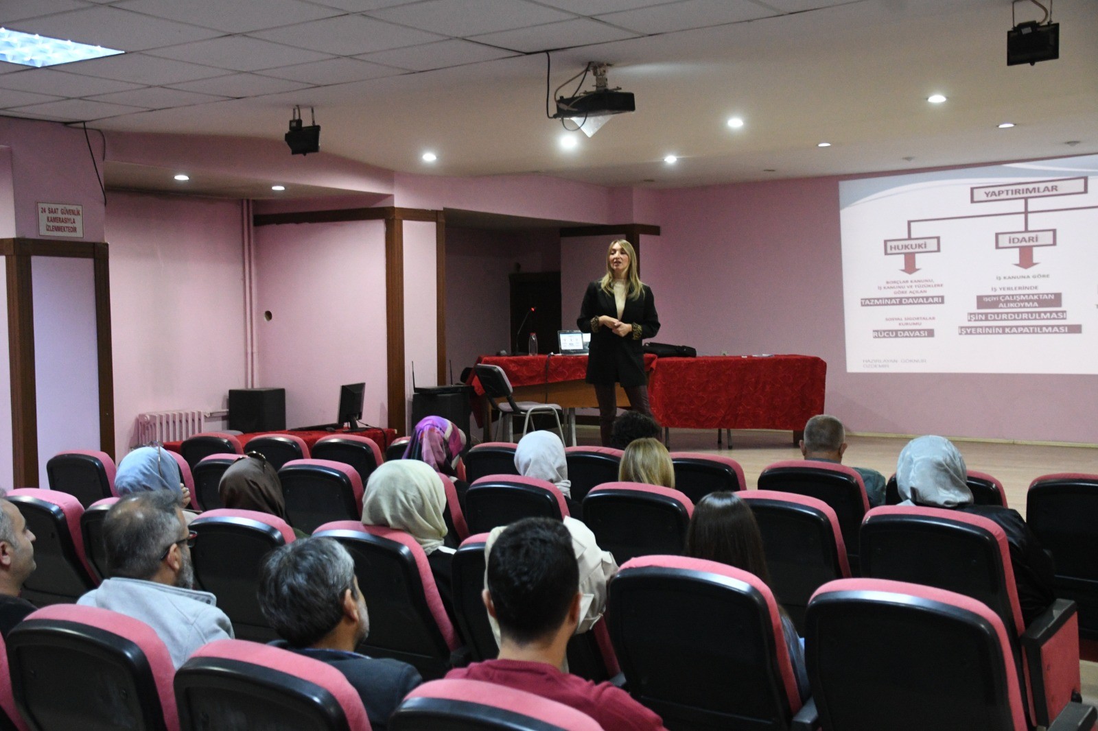 Aksaray Belediyesinden iş sağlığı ve güvenliği eğitimi