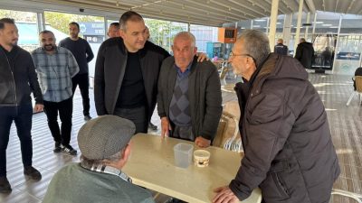 İYİ Parti Aksaray Milletvekili Turan Yaldır ve beraberindeki heyet şehir