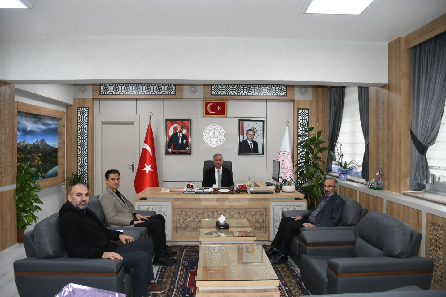 Enderun Eğitim Vakfı’ndan İl Milli Eğitim Müdürüne Ziyaret