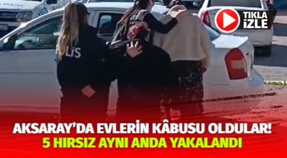 Aksaray Emniyeti’nin yürüttüğü operasyonda,