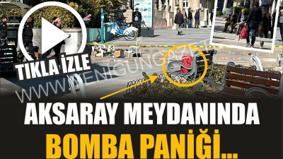 15 Temmuz Meydanı’nda unutulan kırmızı çanta polisi alarma geçirdi, bomba