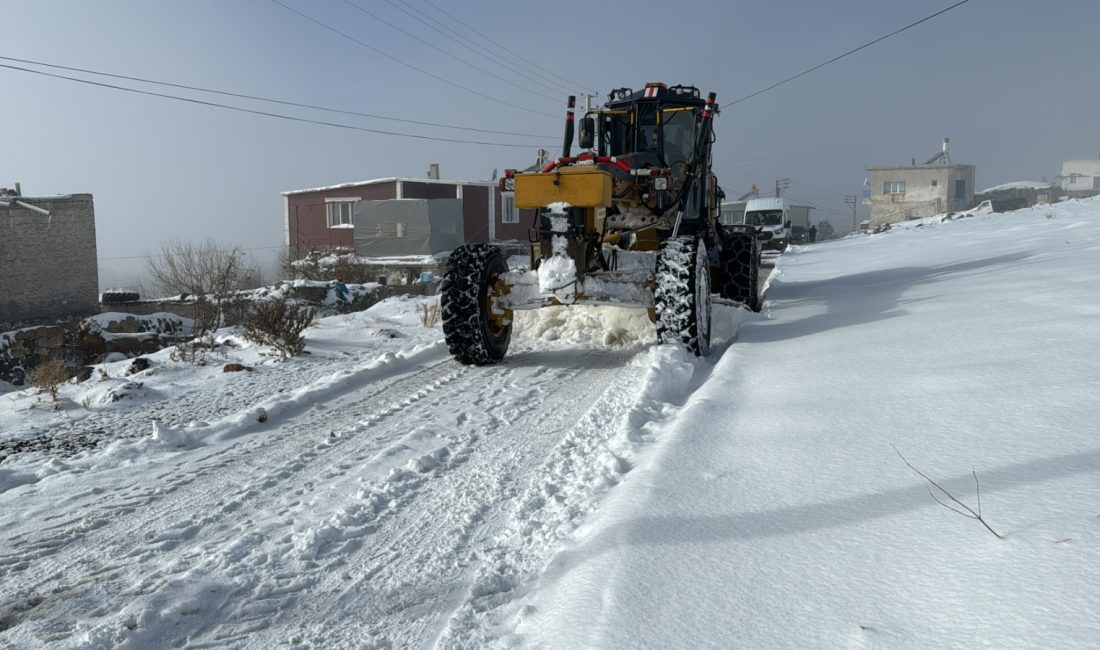 Nevşehir'de, kar nedeniyle iç