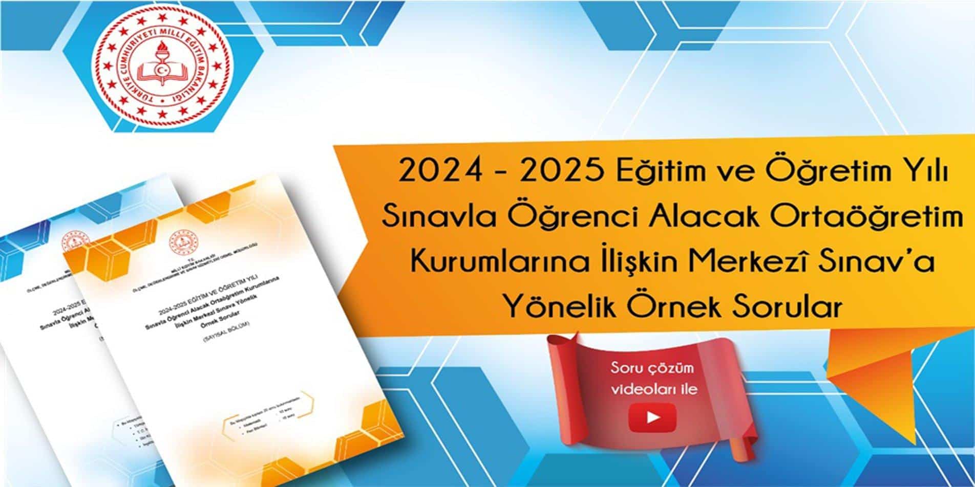 LGS’ye hazırlık için örnek sorular ve çözümlü videolar erişime açıldı