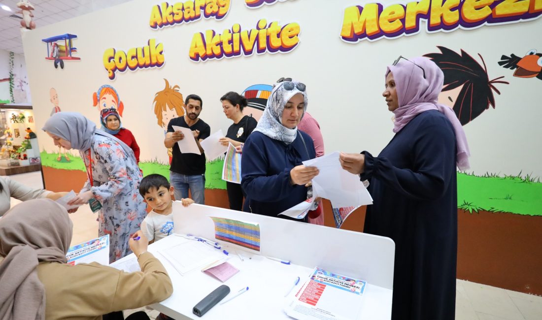 Aksaray Belediyesi’nin Çocuk Aktivite