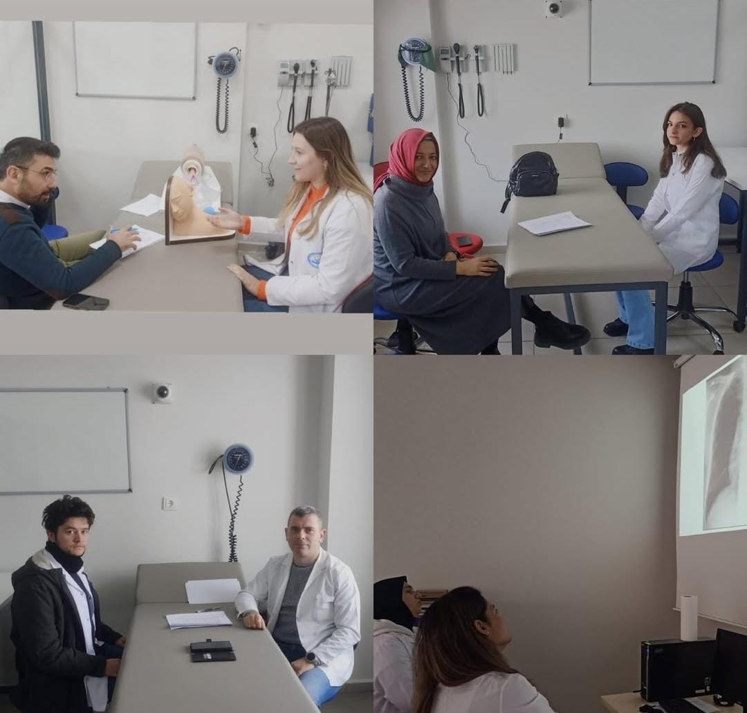 ASÜ Tıp Fakültesinde doktor adaylarının sınav heyecanı