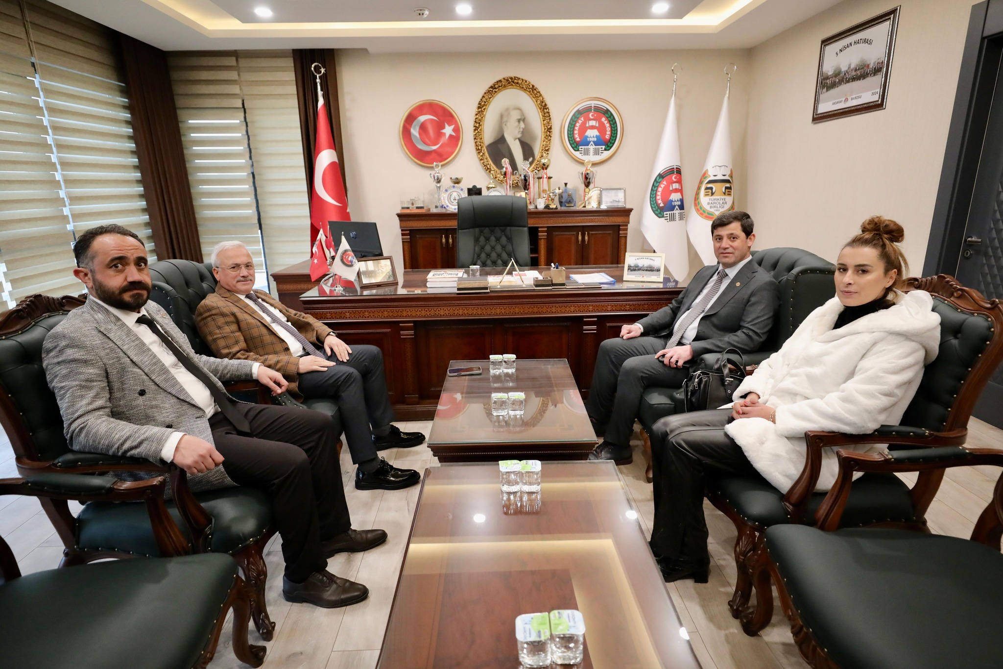 Vali Kumbuzoğlu’ndan Baro Başkanına iade-i ziyaret