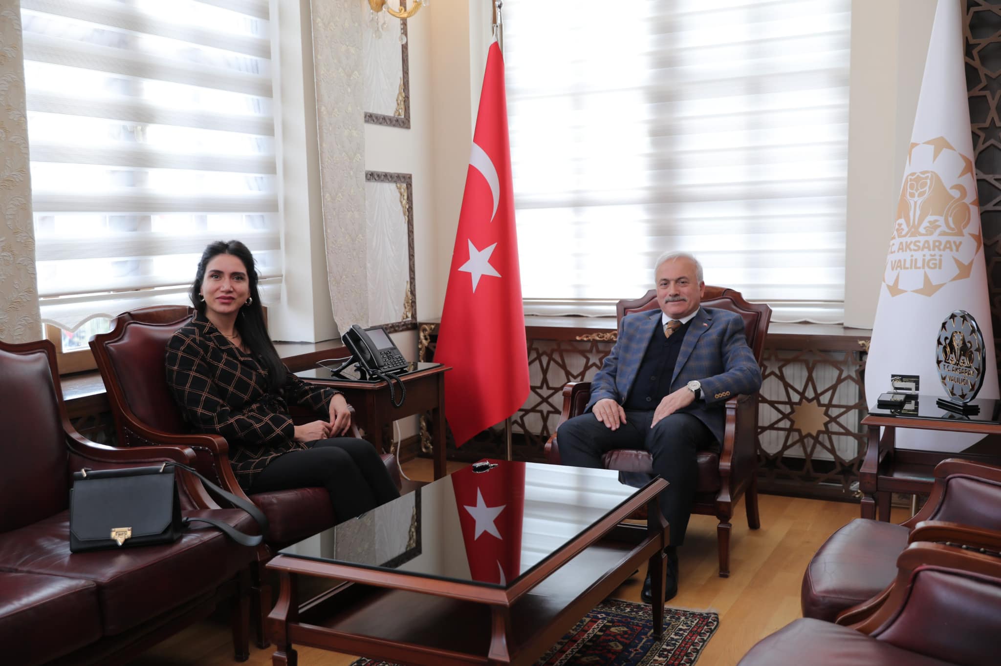 Aksaray’da kültürel işbirliği adımı; Vali Kumbuzoğlu’na bakanlık ziyareti