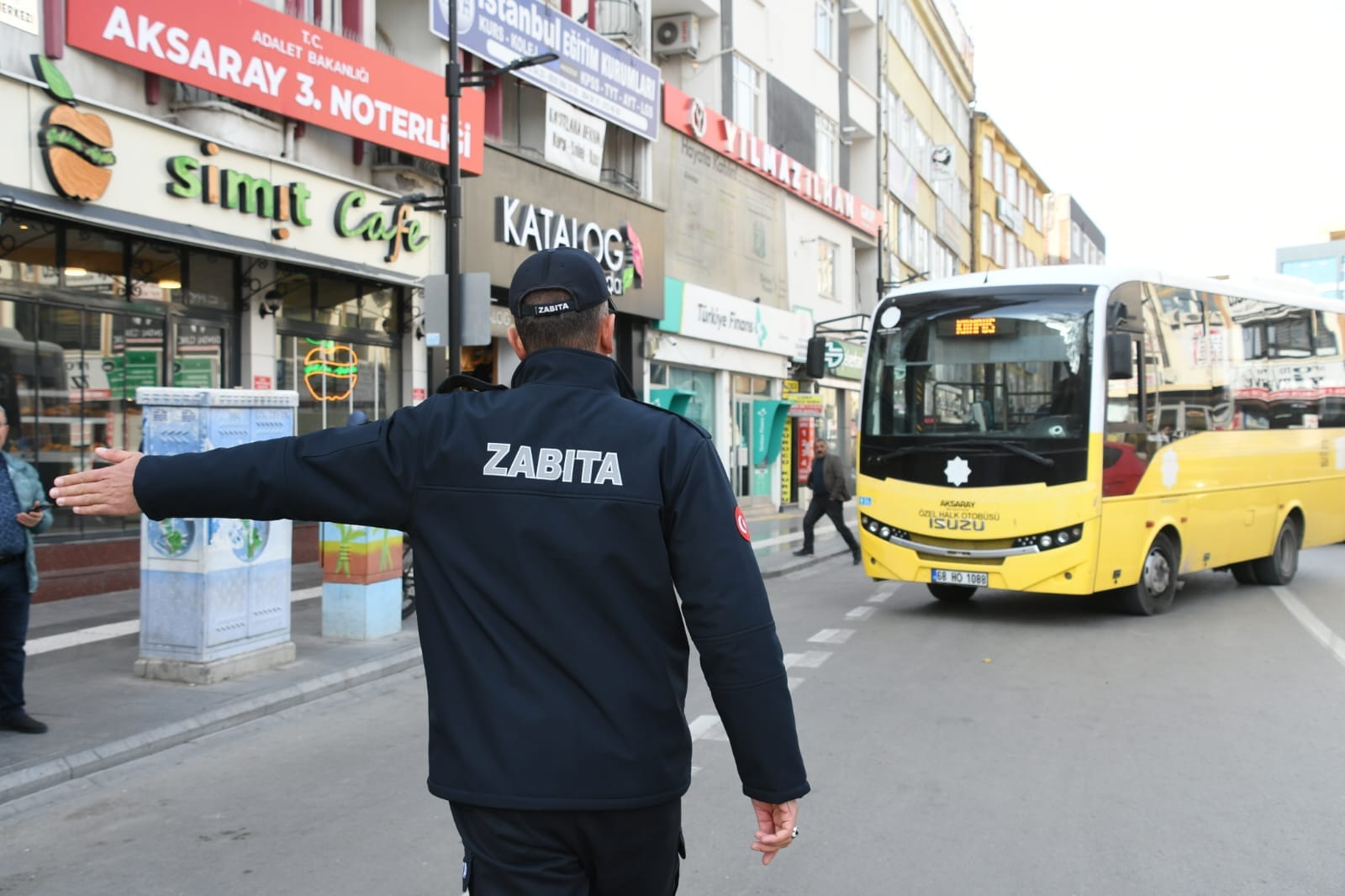 Aksaray’da toplu taşıma kalitesi yükseltiliyor: Zabıtadan otobüslere denetim