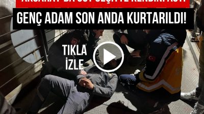 Aksaray’da yaklaşık bir ay önce eşinden ayrıldığı öğrenilen genç adam,