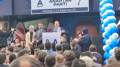 ANAHTAR PARTİ AKSARAY TEŞKİLAT BİNASINI AÇTI