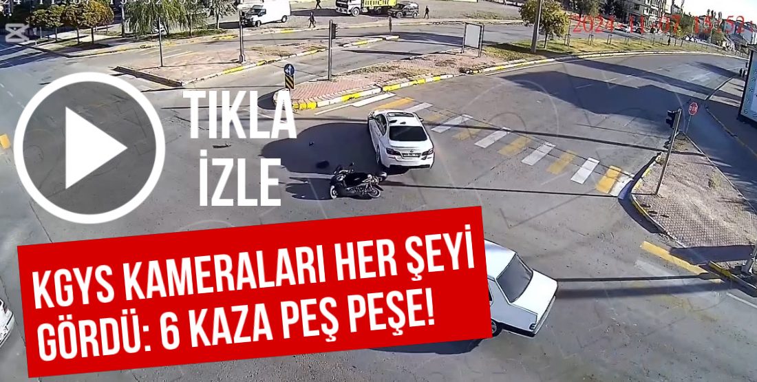 Aksaray’da dikkatsiz sürücüler tarafından