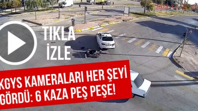 Aksaray’da dikkatsiz sürücüler tarafından gerçekleştirilen kural ihlalleri sonucu meydana gelen