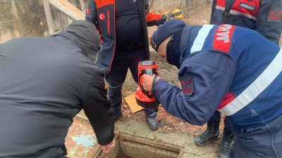Nevşehir’in Avanos ilçesinde evinin bahçesindeki su kuyusuna düşen kadın hayatını
