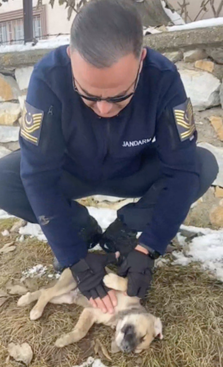 Yozgat'ta Çayıralan İlçe Jandarma Komutanı Astsubay Kıdemli Başçavuş Haluk Aktan,