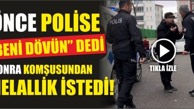 Aksaray’da yaşanan aile içi tartışma, hem mahalleliyi hem de polis
