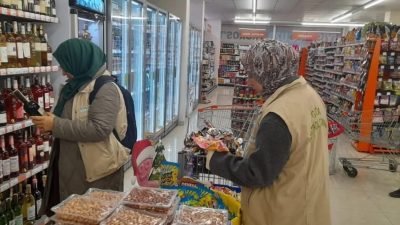 Aksaray’da marketlere sıkı takip, 55 işletmede 1.169 ürünün fiyat etiketi,