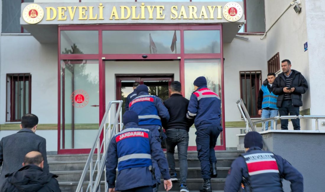 Kayseri'nin Develi ilçesinde, terör