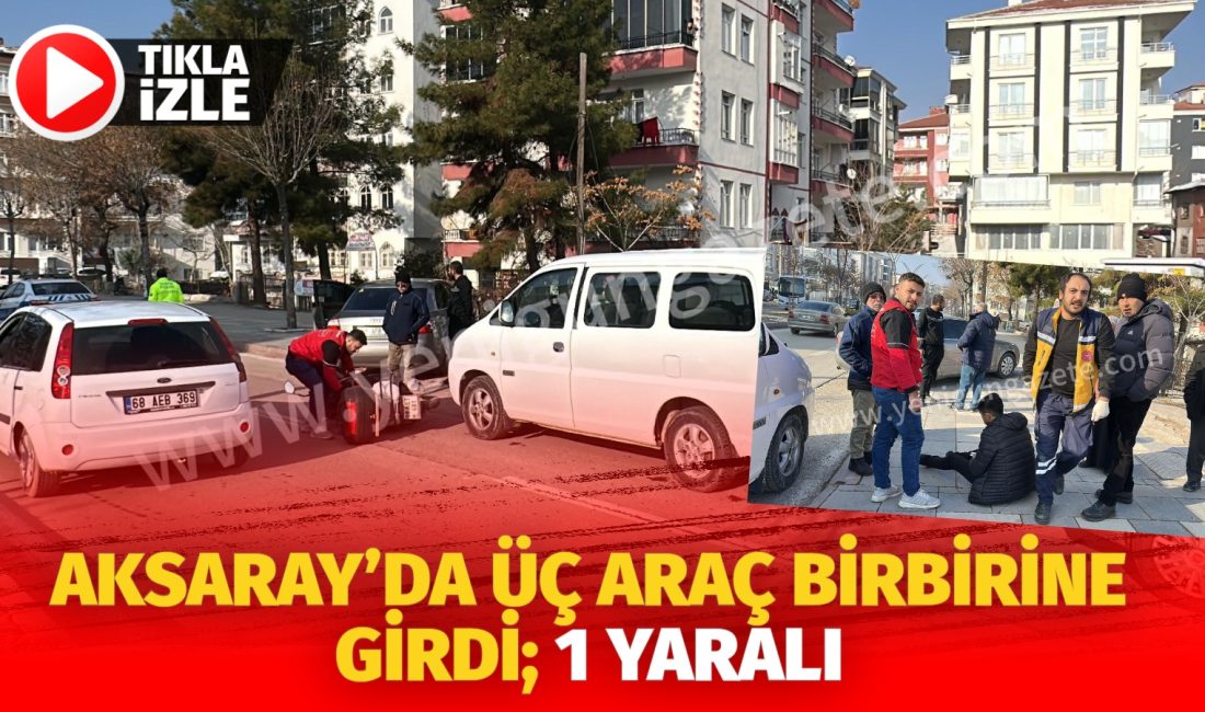 Aksaray’da park halindeki araca