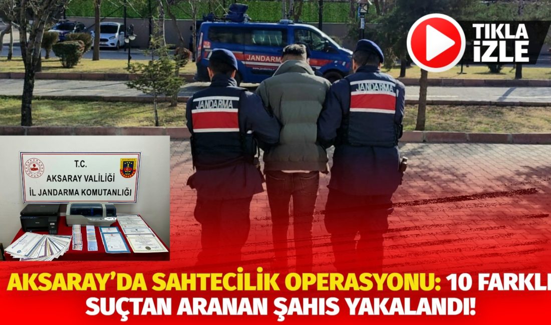 Aksaray Jandarma Komutanlığı tarafından