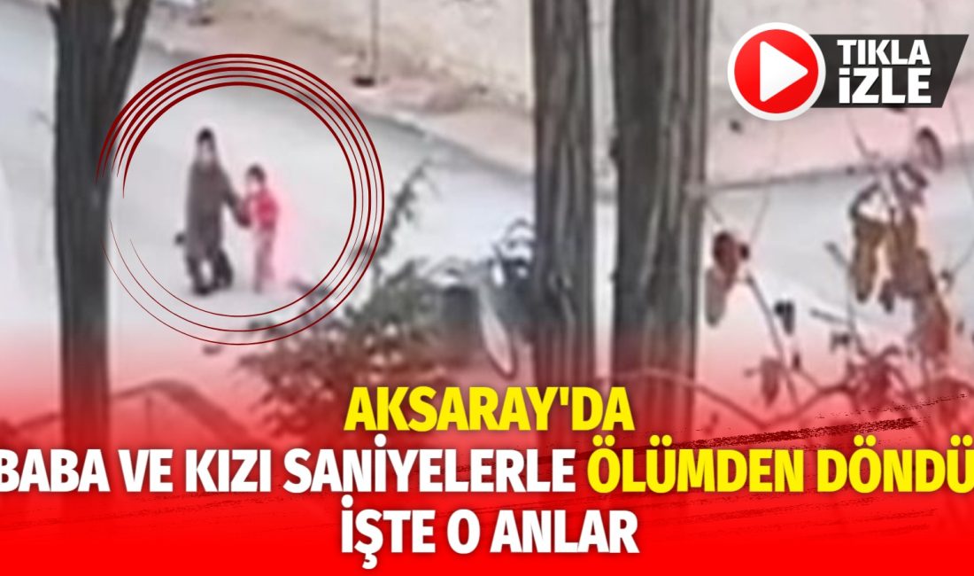 Aksaray’ın Eskil ilçesinde otomobil