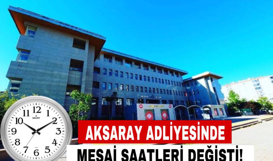 Aksaray Adliyesi, 2 Ocak