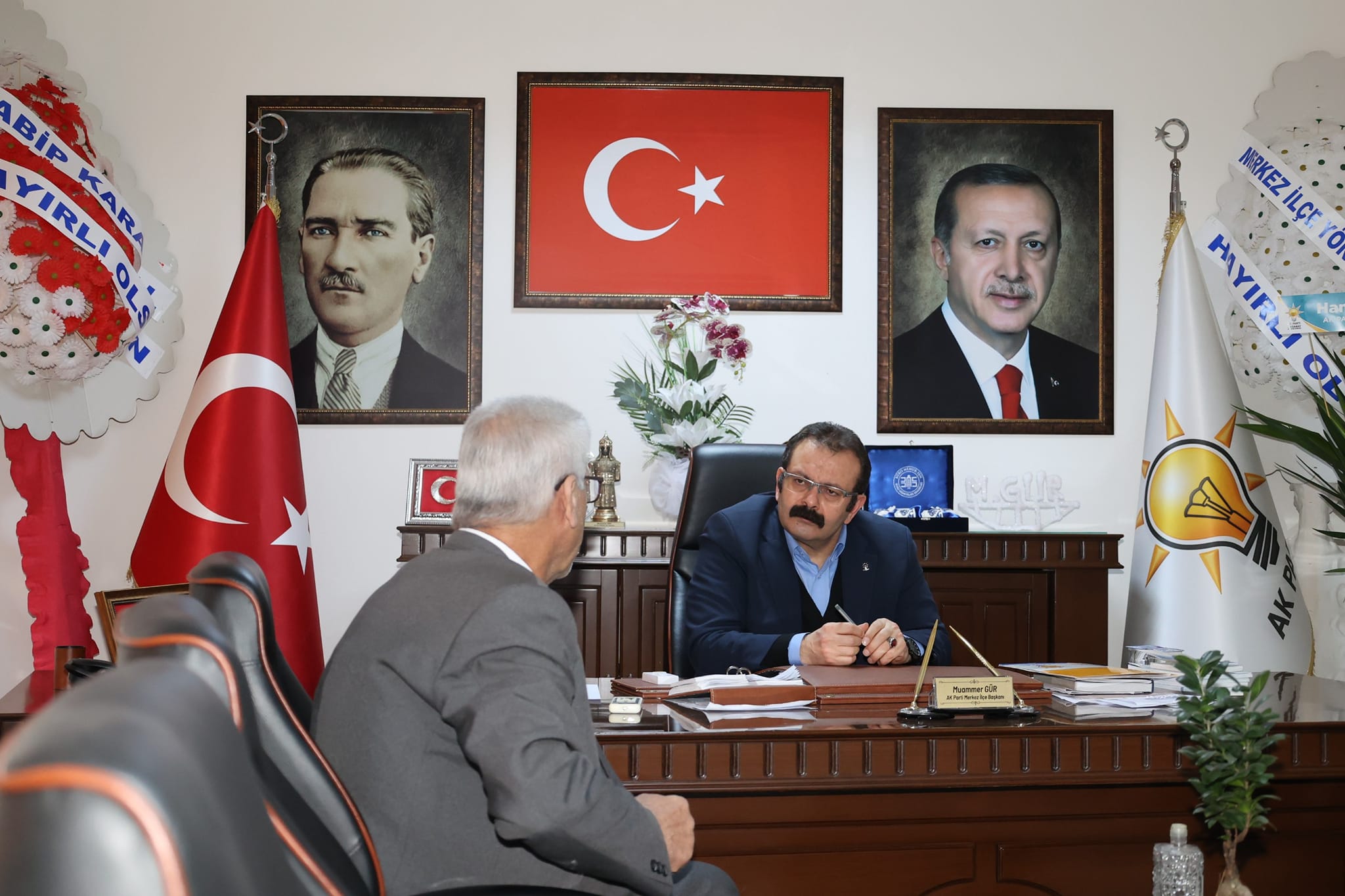 Halk buluşmaları devam ediyor; Başkan Gür vatandaşlarla bir arada