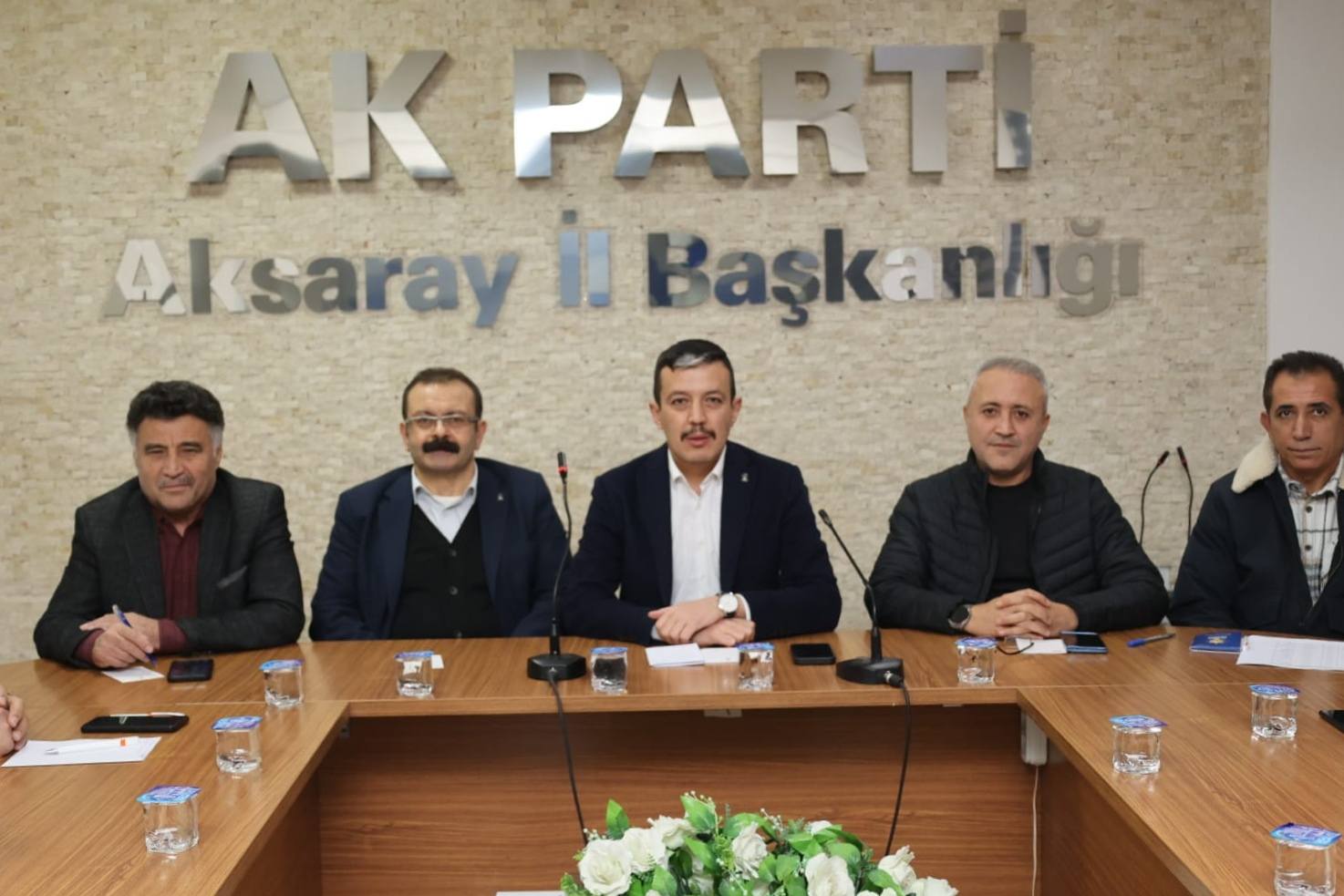 AK Parti Aksaray’da haftalık olağan toplantısı: Gündem masaya yatırıldı