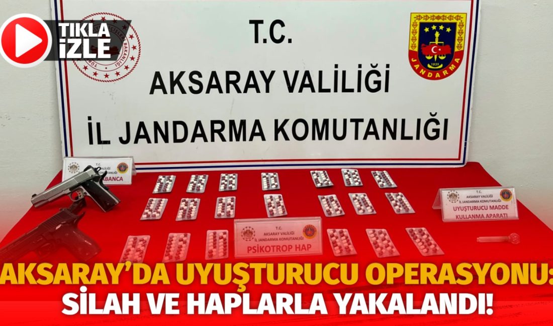 Aksaray’da Jandarma ekipleri tarafından