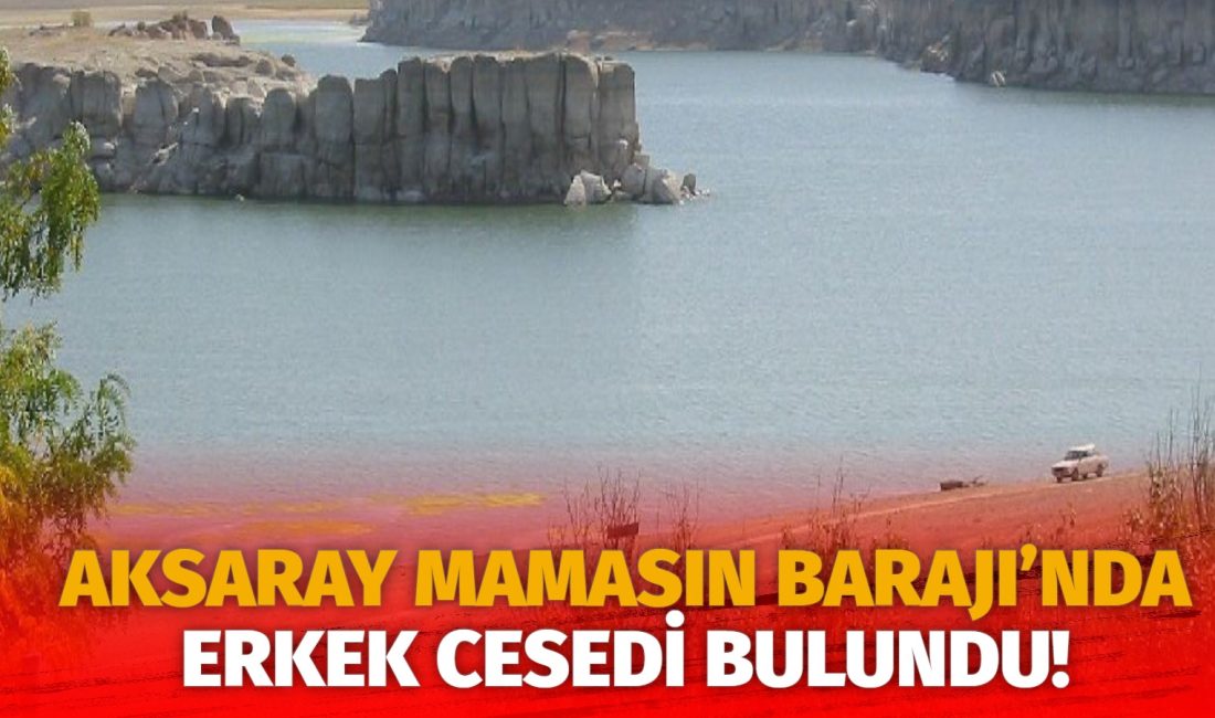 Aksaray Mamasın Barajı’nda bir