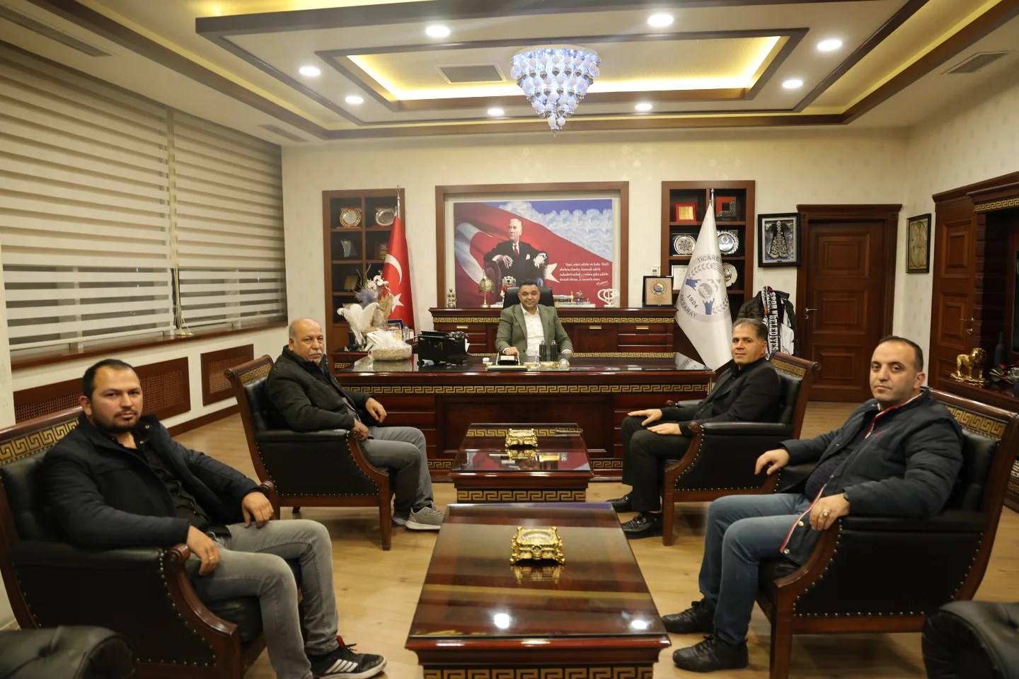 ATSO’da iş birliği rüzgarı: Şanlıurfa ve Aksaray Ticaret Odaları bir araya geldi