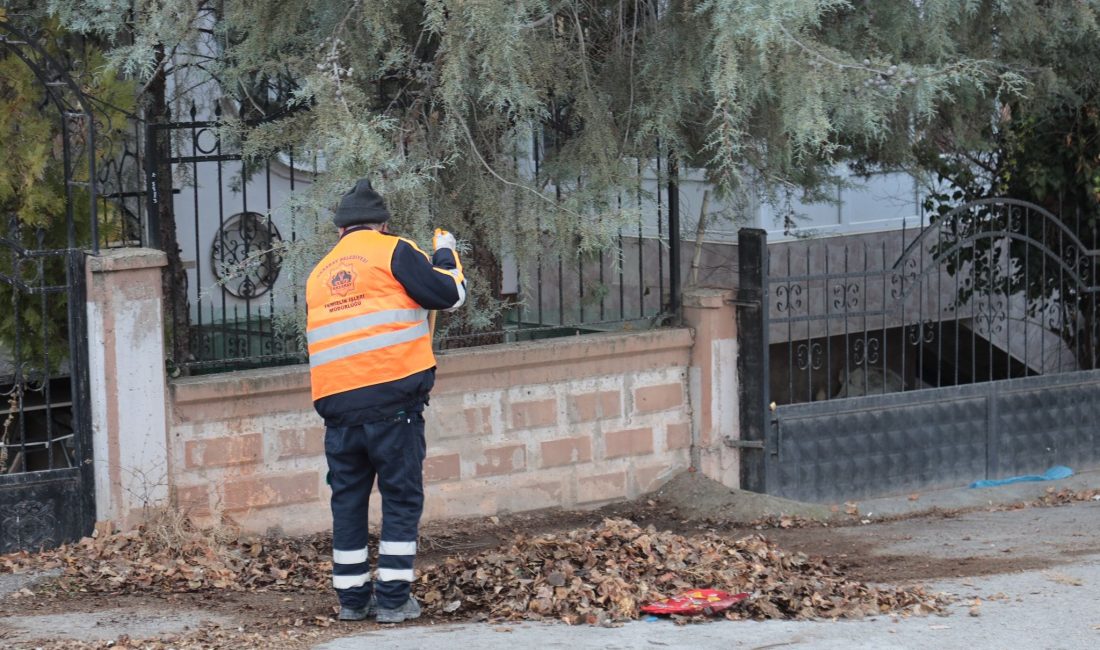 Aksaray Belediyesi, çevre temizliği ve peyzaj çalışmalarına hız kesmeden devam