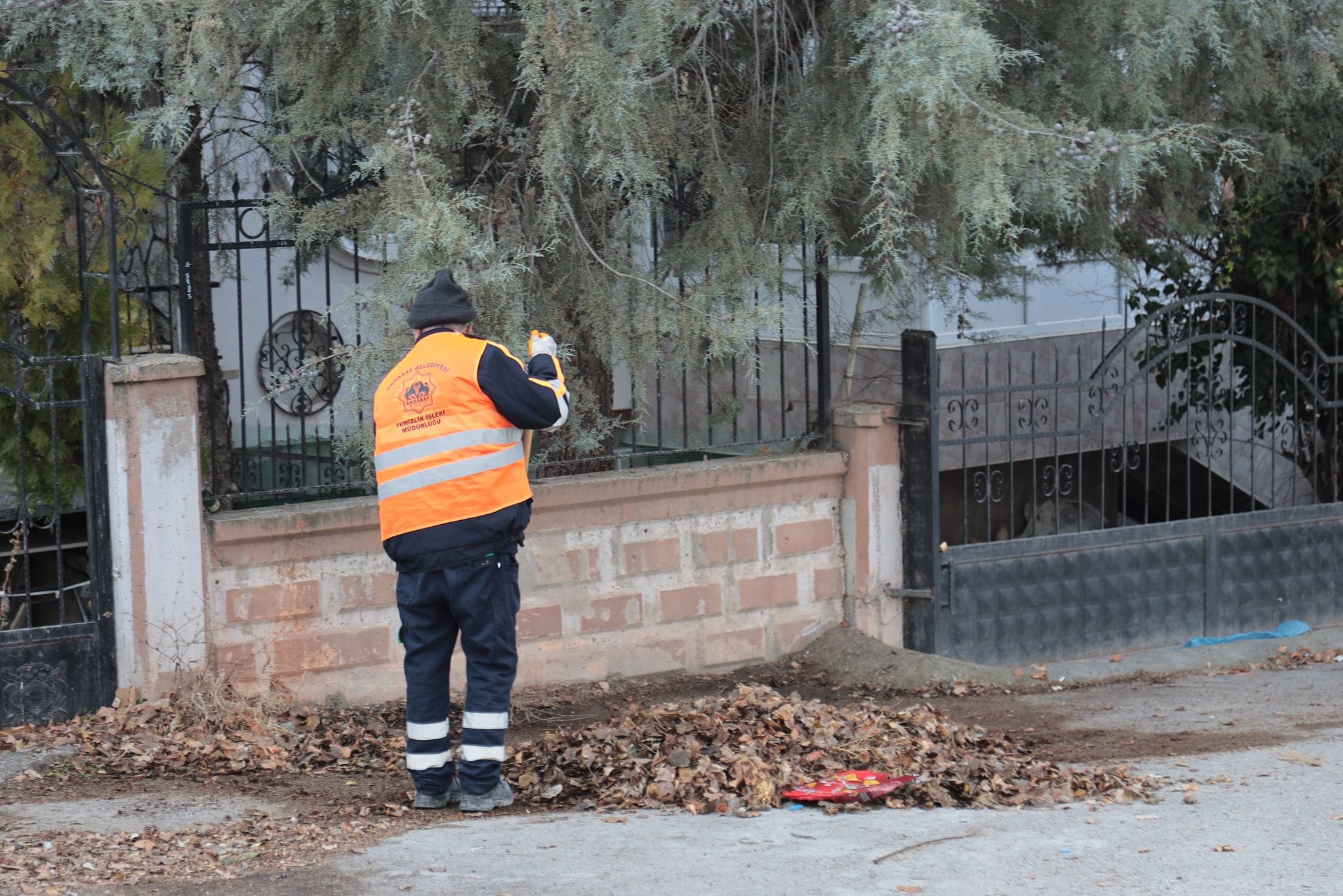 Aksaray Belediyesi, çevre temizliği ve peyzaj çalışmalarına hız kesmeden devam