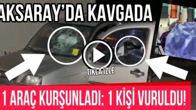 Aksaray’da iki grup arasında çıkan tartışma kısa sürede kavgaya dönüştü.