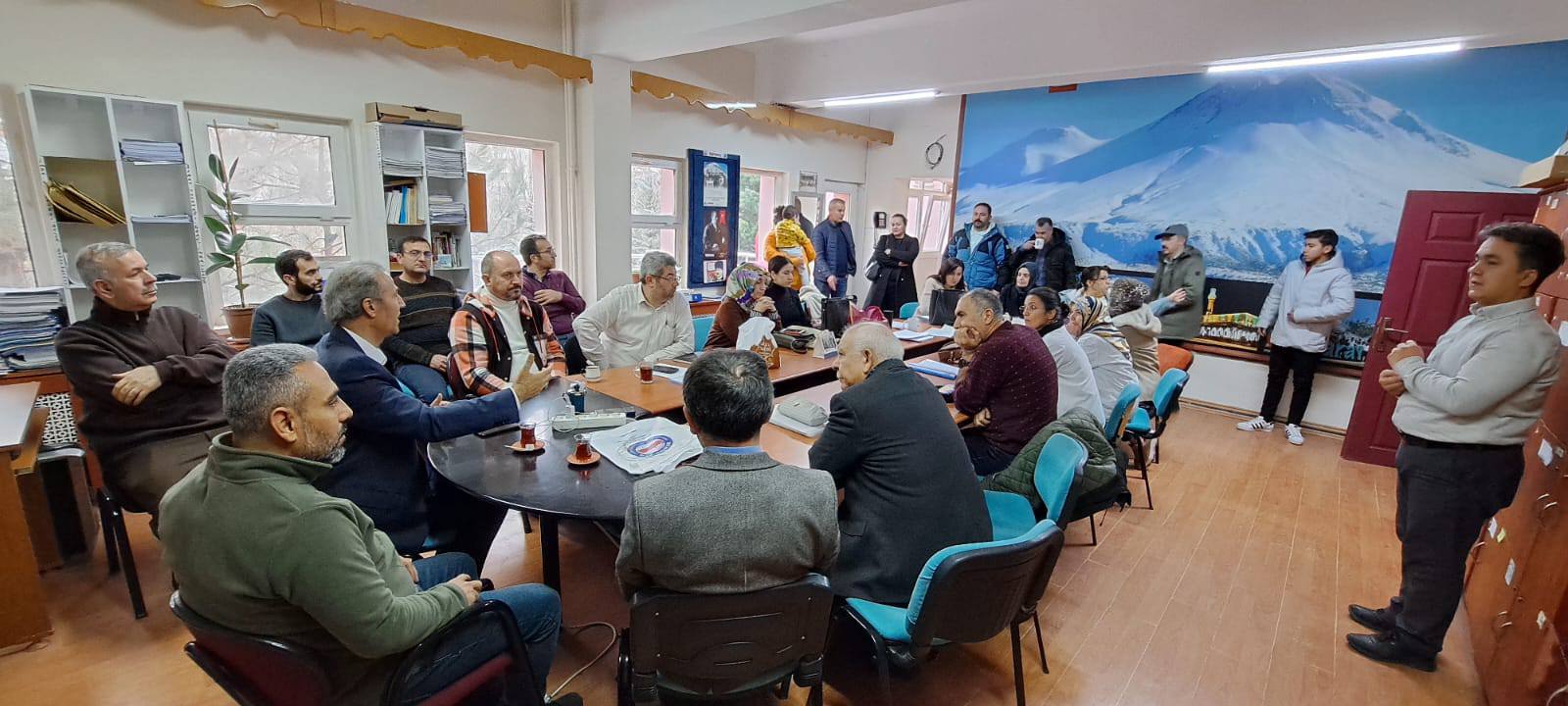 Aksaray Eğitim-Bir-Sen’den okul ziyaretleri “Güçlü Sendika, Güçlü Eğitim”