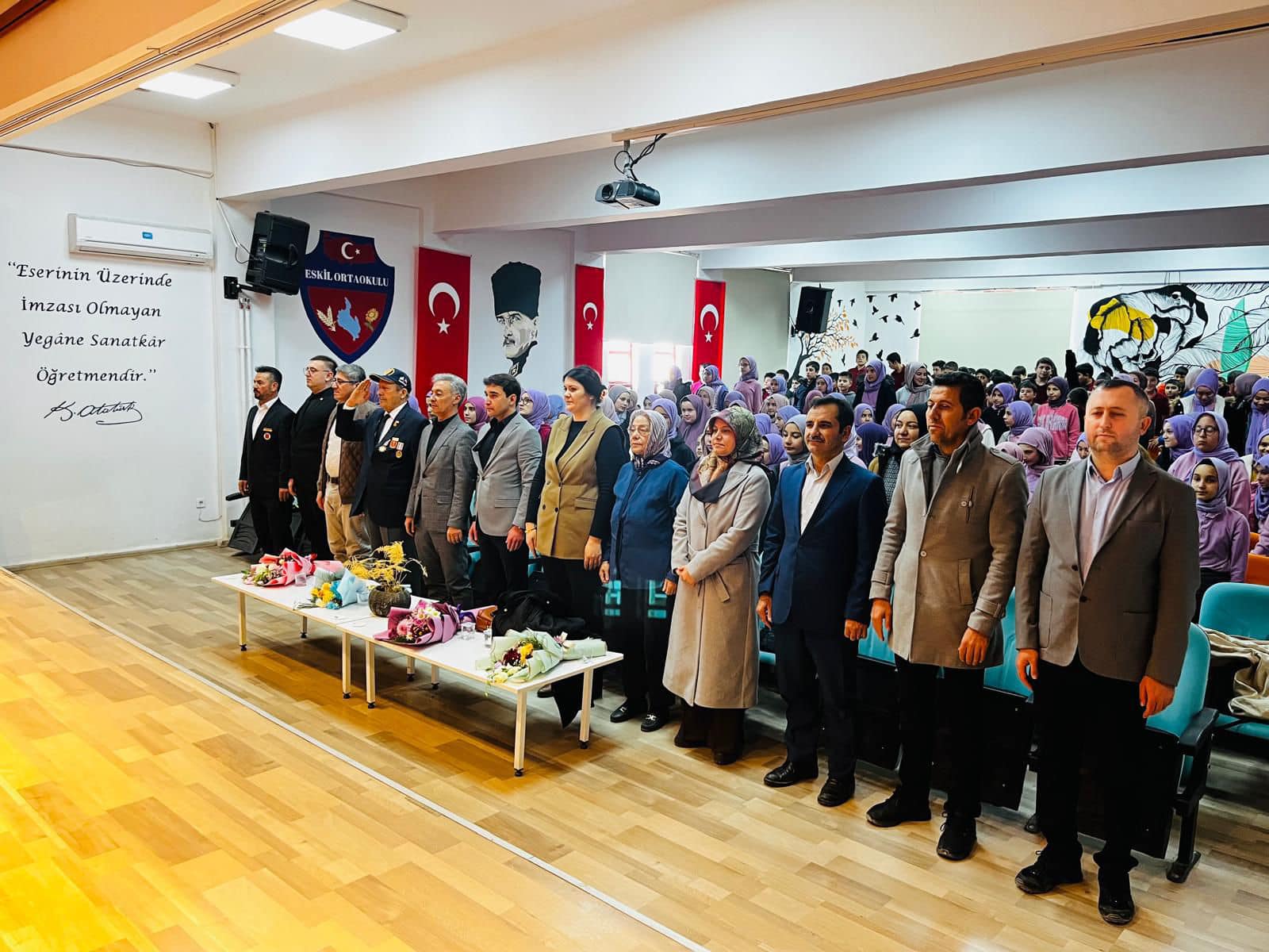 “Vatan ve Kahramanlık Buluşmaları” Eskil’de  gerçekleştirildi