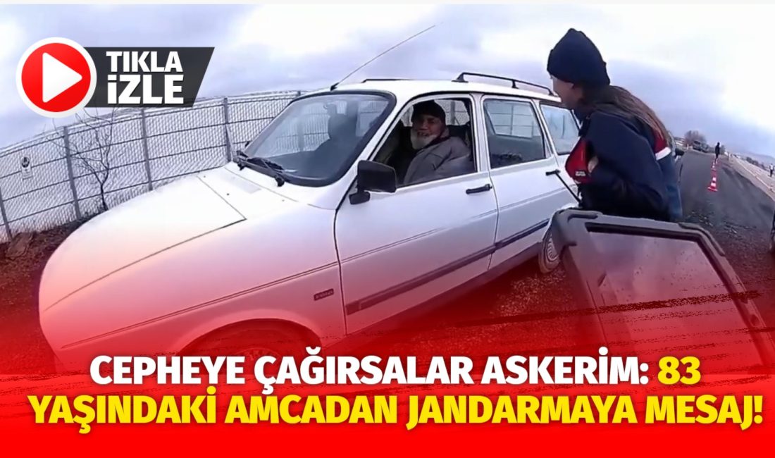 Nevşehir’de yol kontrol noktasında