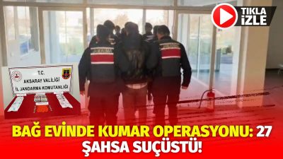 Aksaray’ın Sultanhanı ilçesi Pir Hasan Yaylası’nda bir bağ evine düzenlenen