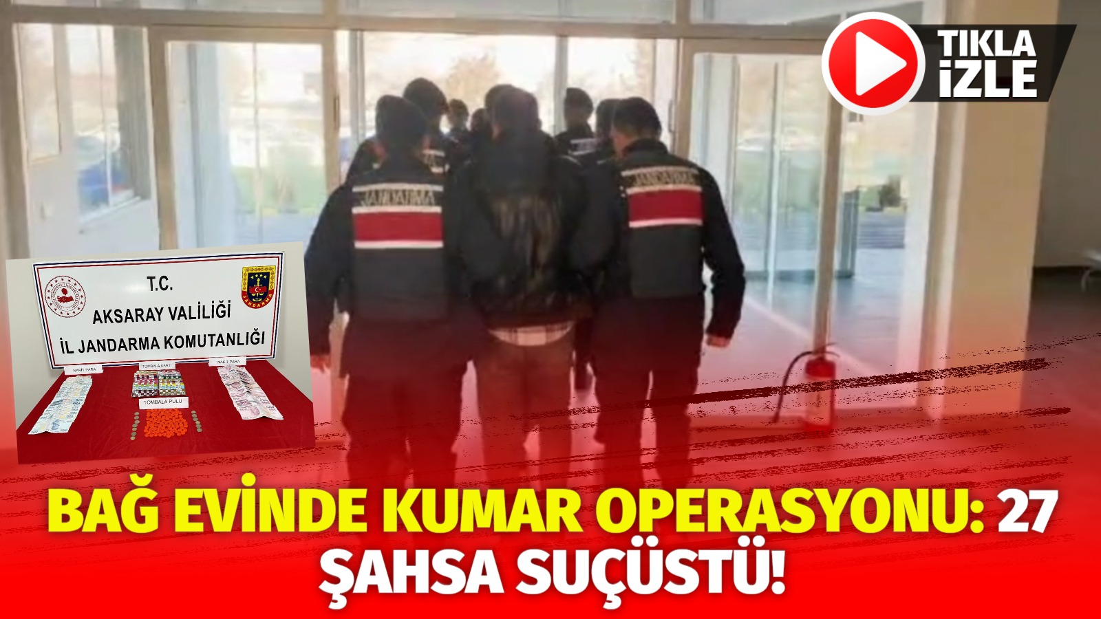 Aksaray’ın Sultanhanı ilçesi Pir Hasan Yaylası’nda bir bağ evine düzenlenen
