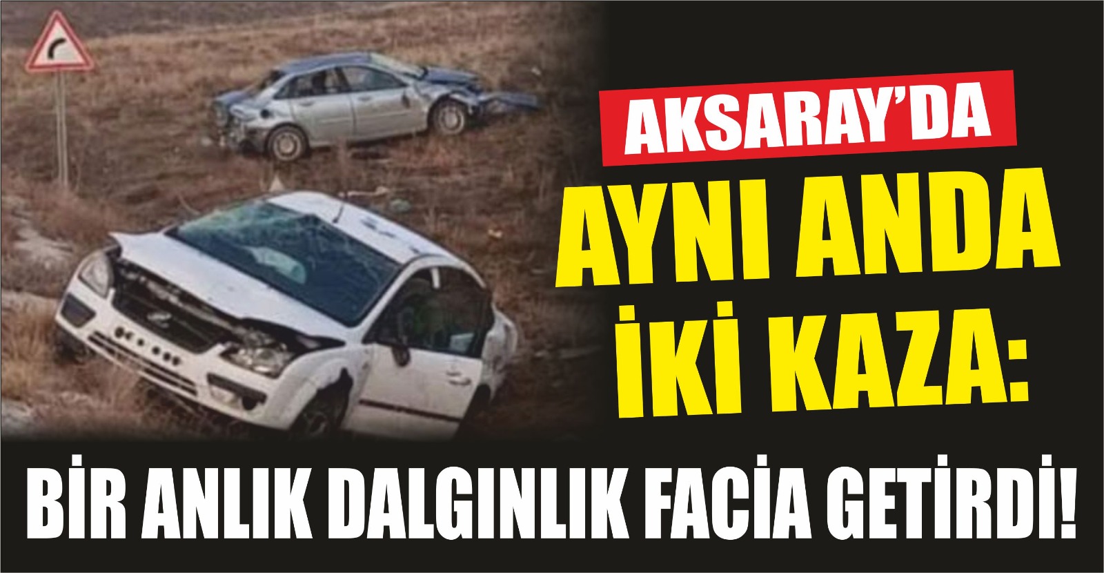 Aksaray’ın Ağaçören ilçesine bağlı Çatalçeşme köyünde sabah saatlerinde aynı anda