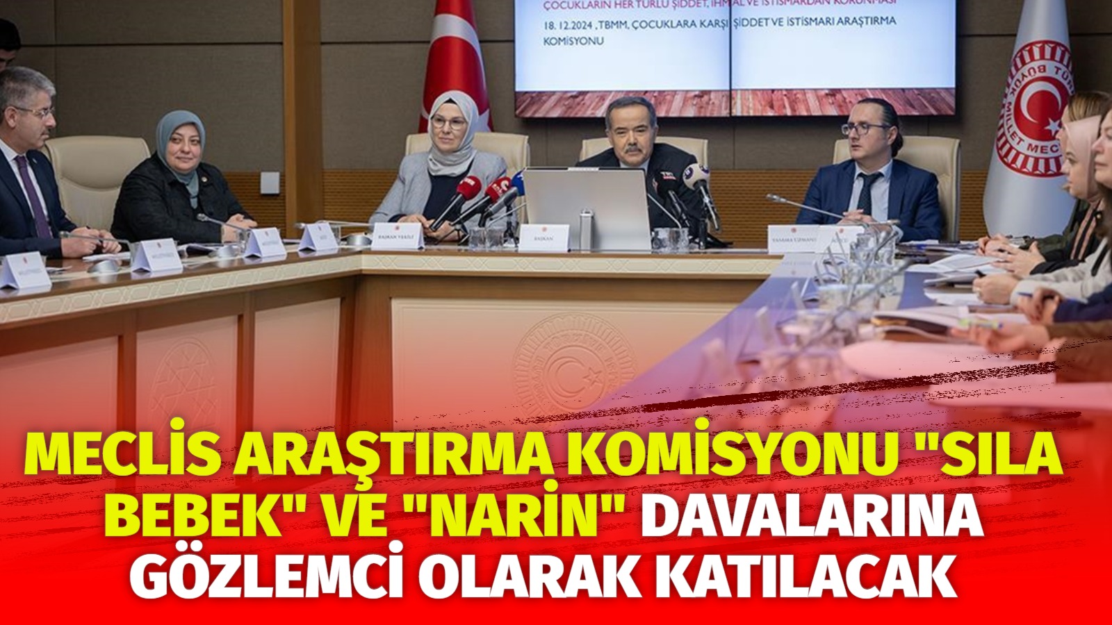 Meclis Araştırma Komisyonu “Sıla bebek” ve “Narin” davalarına gözlemci olarak katılacak