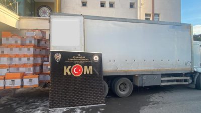 Sivas’ta düzenlenen operasyonda 5 milyon 940 bin boş makaron (filtreli